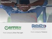 Tablet Screenshot of innopatent.com